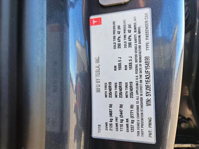 Used 2018 Tesla Model 3 Mid Range image 9