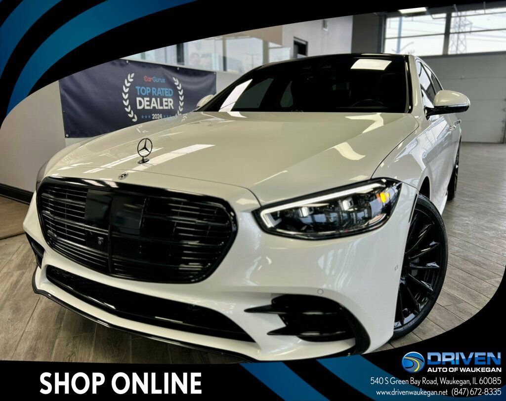 Used 2023 Mercedes-Benz S 500 4MATIC w/ AMG Line image 1