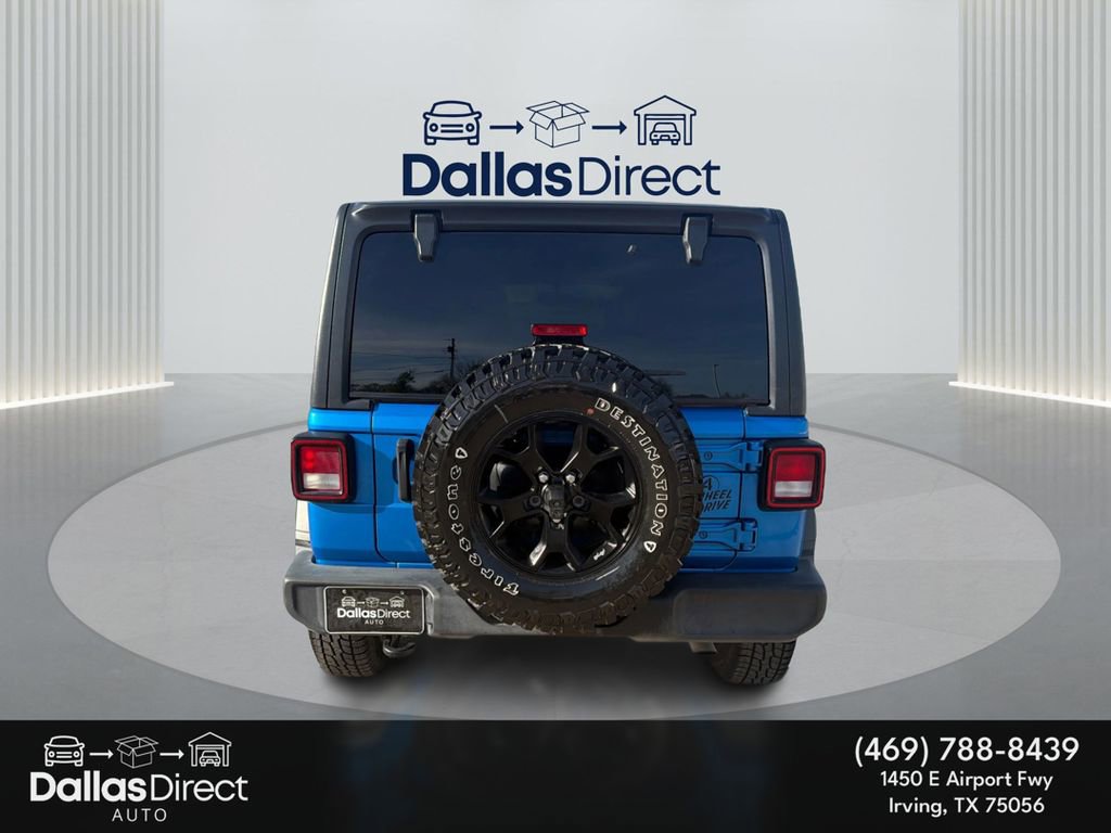 Used 2021 Jeep Wrangler Unlimited Sport image 7