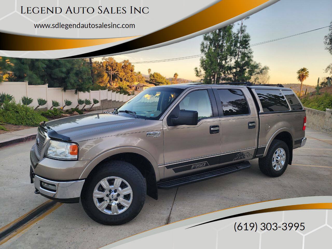 Used 2005 Ford F150 Lariat AWD/4WD image 1