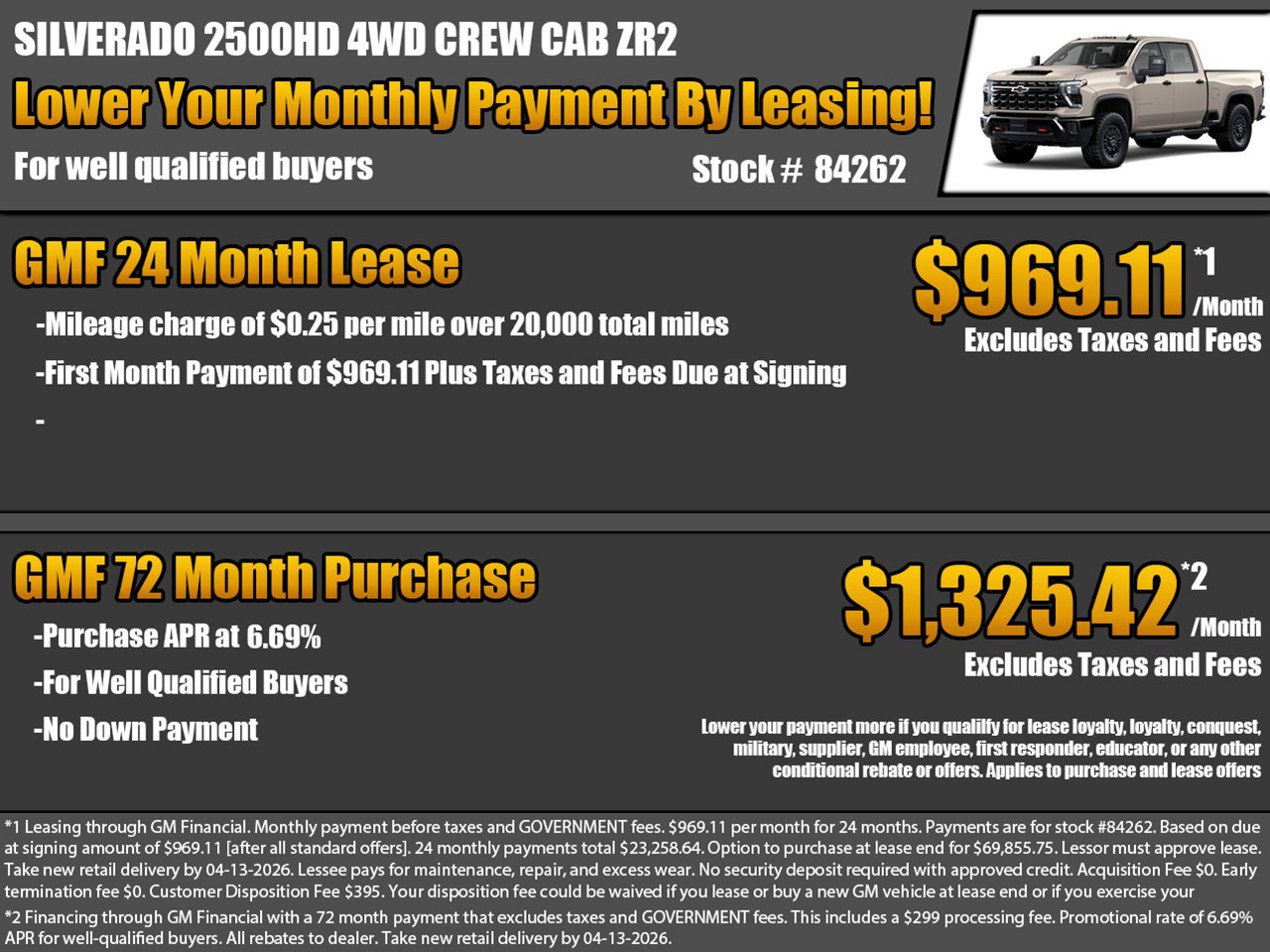 New 2026 Chevrolet Silverado 2500 ZR2 image 2