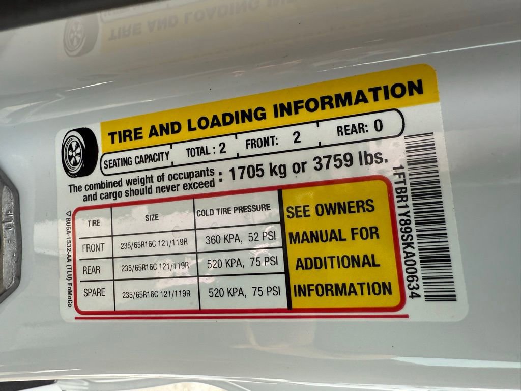 New 2025 Ford Transit 250 Low Roof w/ Load Area Protection Package image 37