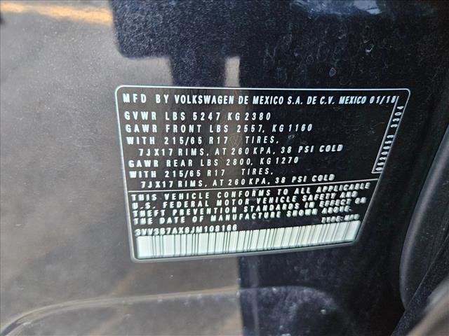 Used 2018 Volkswagen Tiguan SE image 26