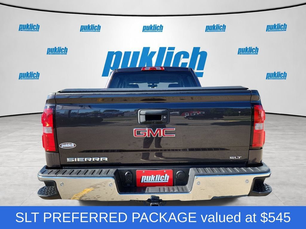 Used 2014 GMC Sierra 1500 SLT w/ SLT Crew Cab Value Package AWD/4WD image 4