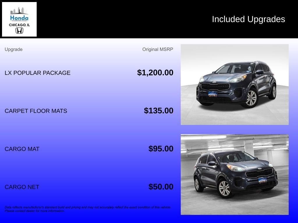 Used 2018 Kia Sportage LX w/ LX Popular Package FWD image 10