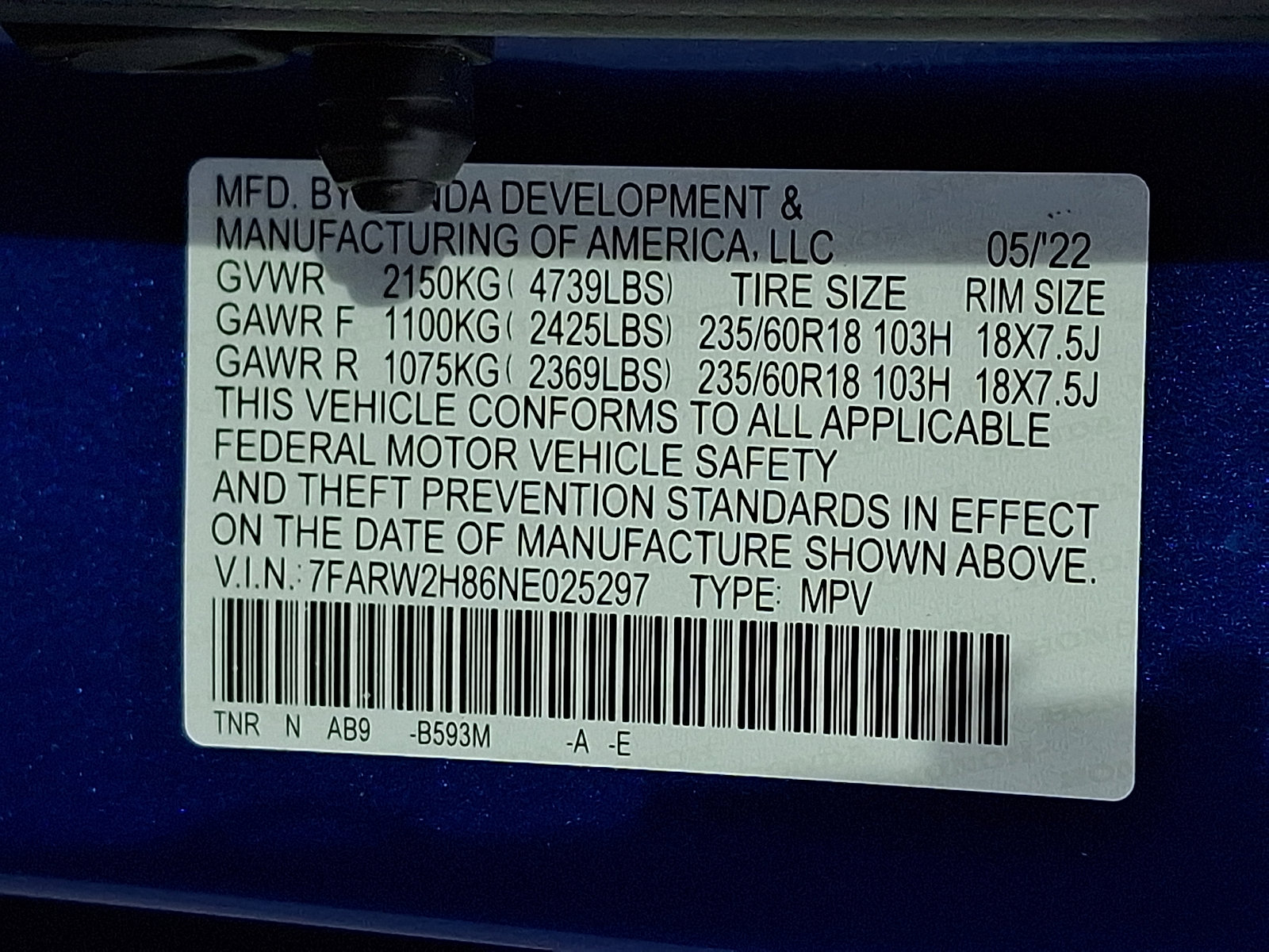 Used 2022 Honda CR-V EX-L image 30