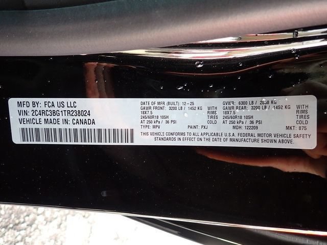 New 2026 Chrysler Pacifica Select AWD/4WD image 18