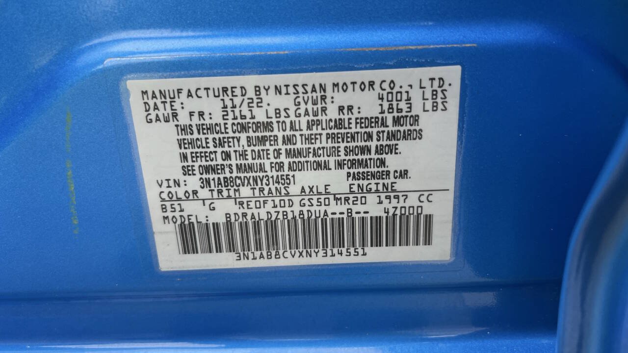 Used 2022 Nissan Sentra SV w/ All-Weather Package FWD image 38