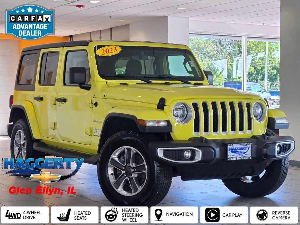 Used 2023 Jeep Wrangler Unlimited Sahara w/ Cold Weather Group