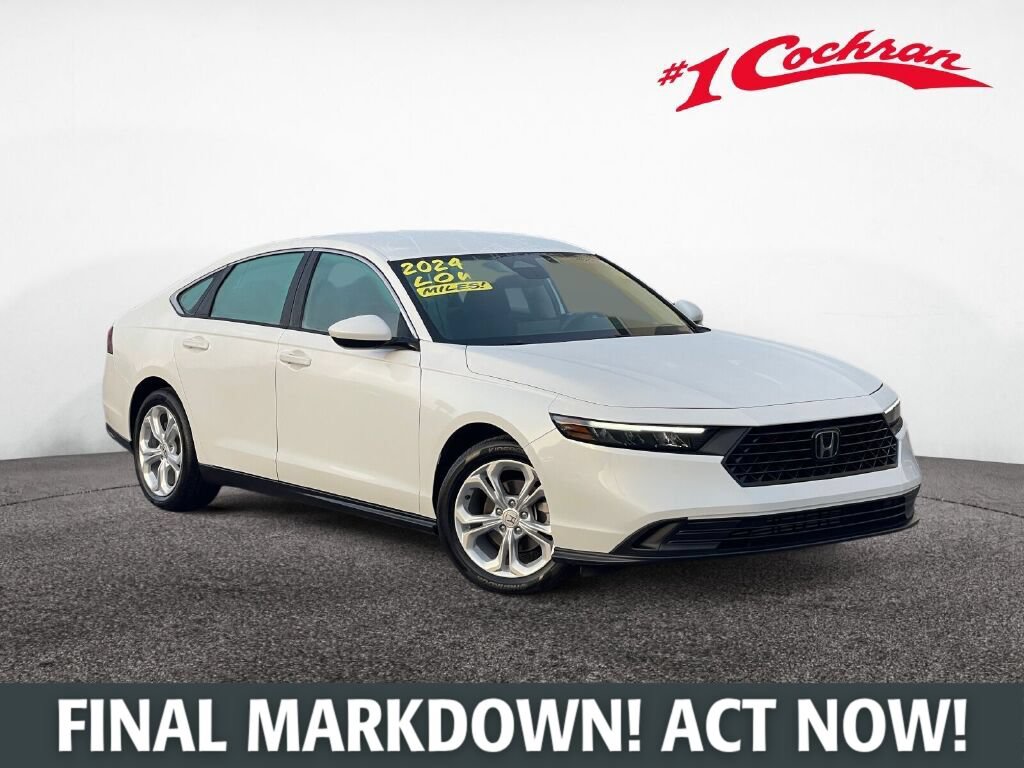 Certified 2024 Honda Accord LX