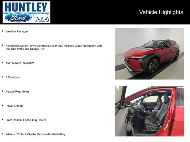 Used 2023 Toyota bZ4X AWD w/ Weather Package image 2