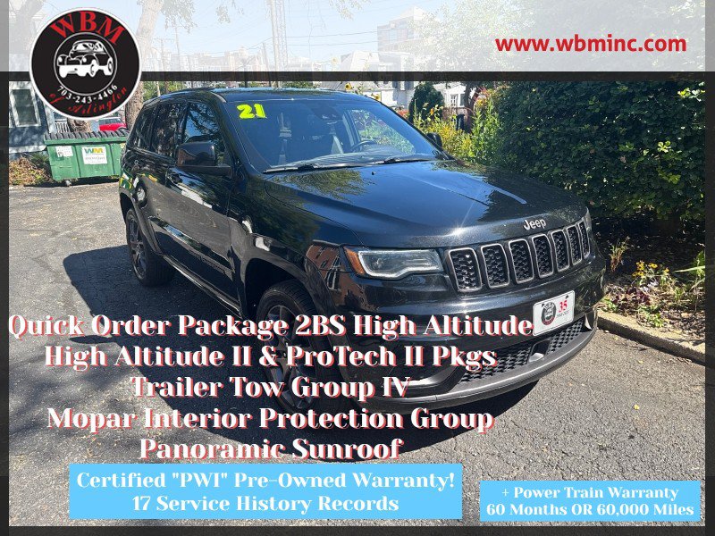 Used 2021 Jeep Grand Cherokee High Altitude