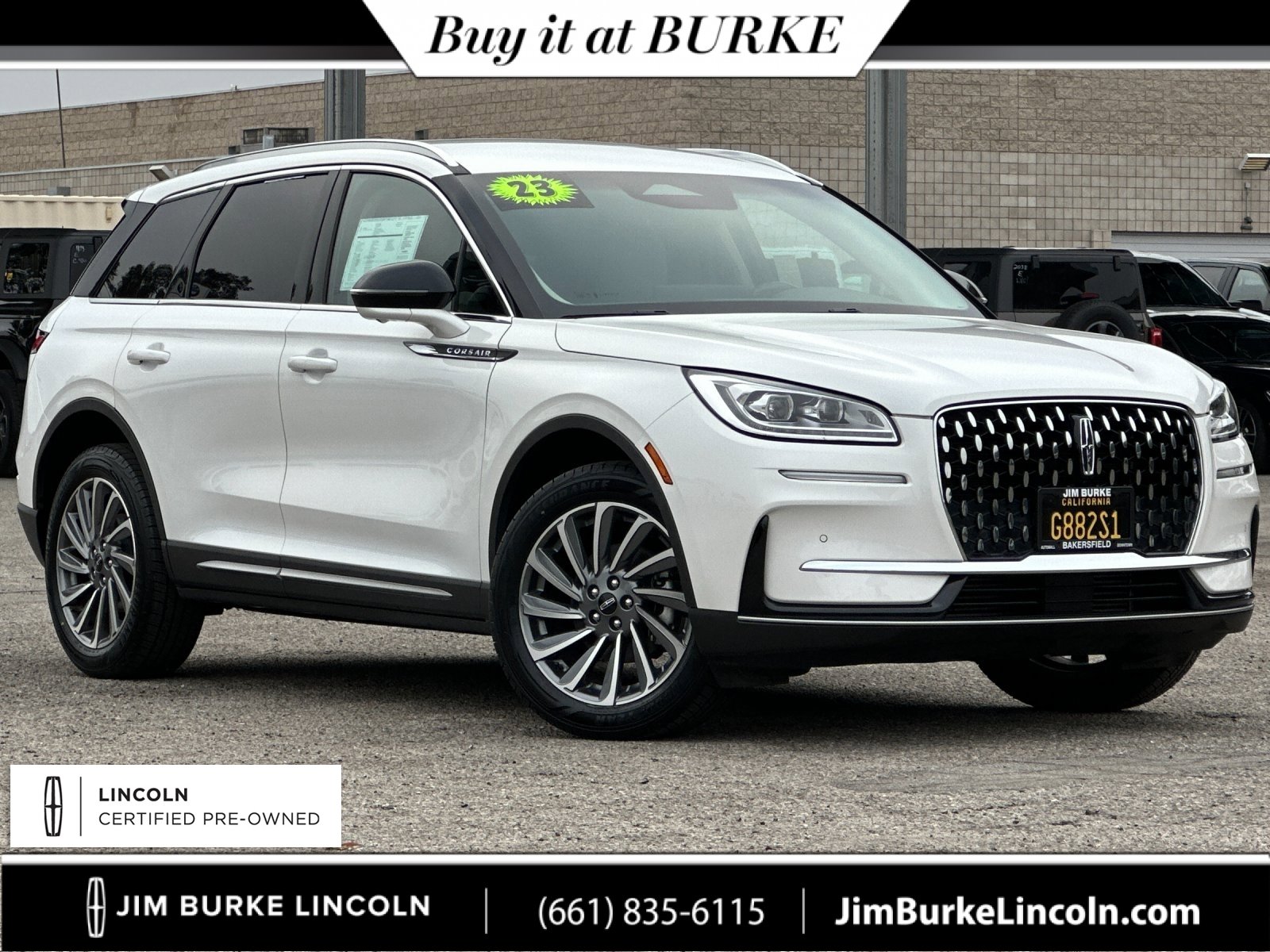 Certified 2023 Lincoln Corsair Reserve w/ Equipment Group 201A