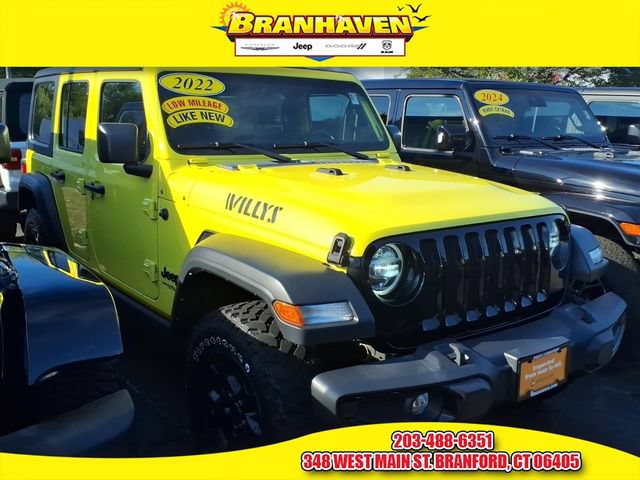 Used 2022 Jeep Wrangler Unlimited Sport AWD/4WD image 1