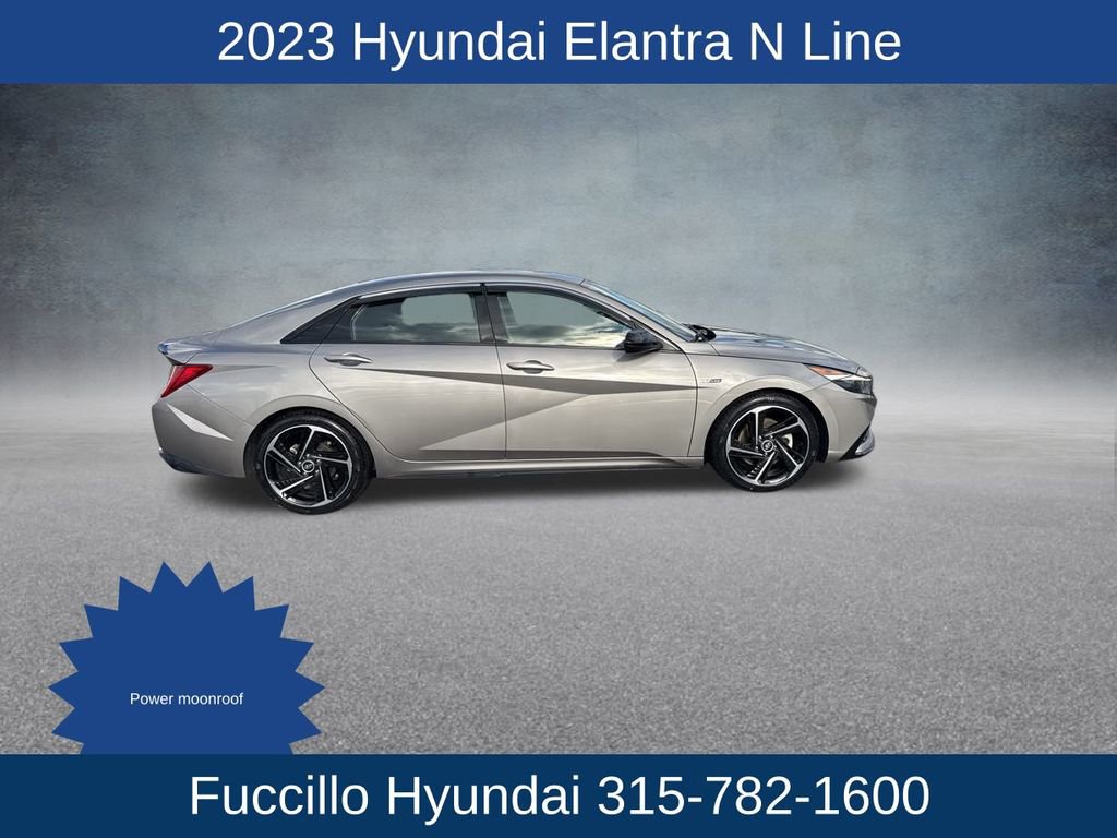 Certified 2023 Hyundai Elantra N Line w/ Preferred Accessory Package image 4