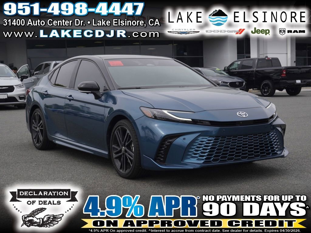 Used 2025 Toyota Camry XSE w/ Premium Plus Package image 1