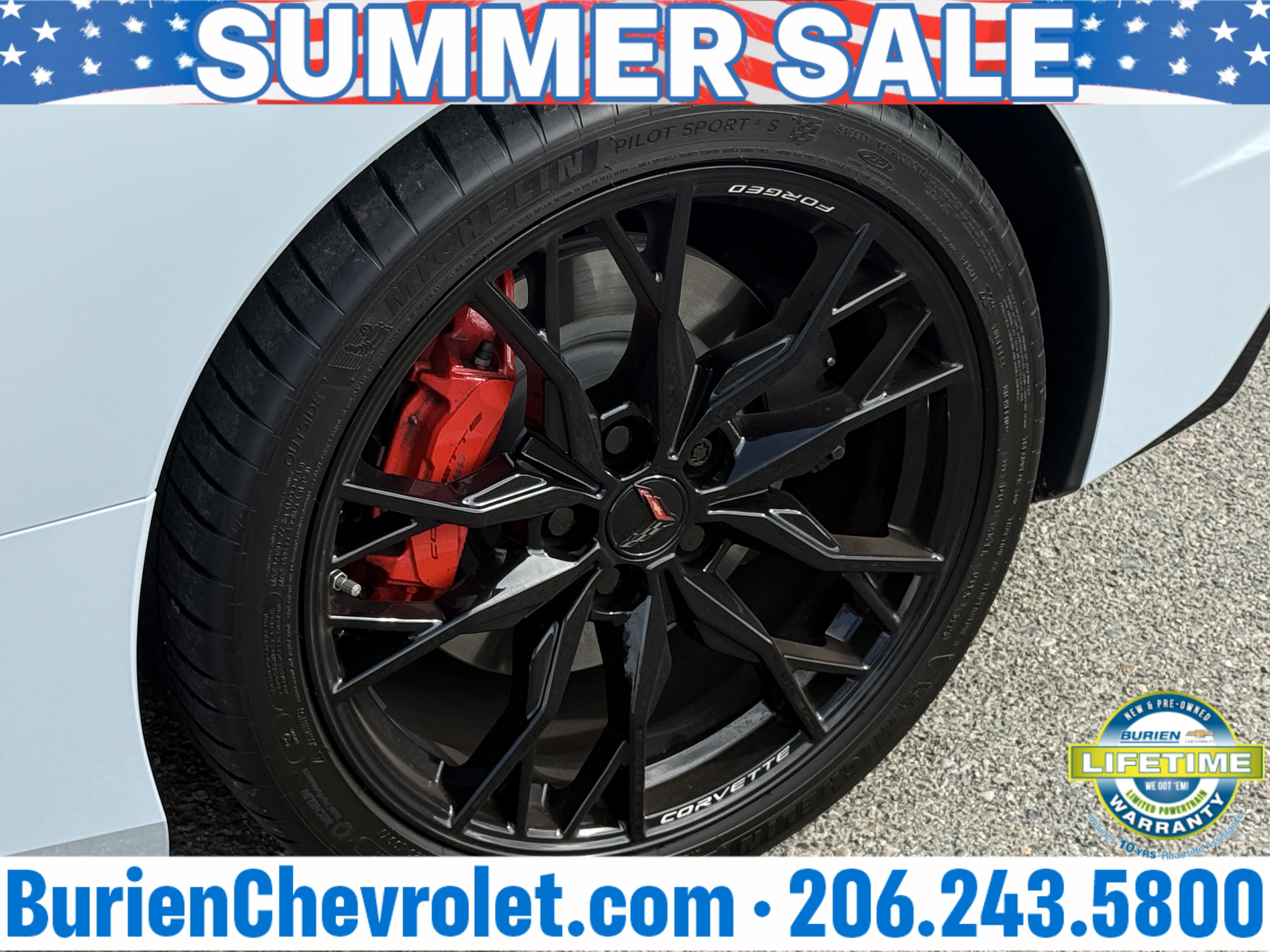 Used 2023 Chevrolet Corvette Stingray Coupe w/ Z51 Performance Package RWD image 26