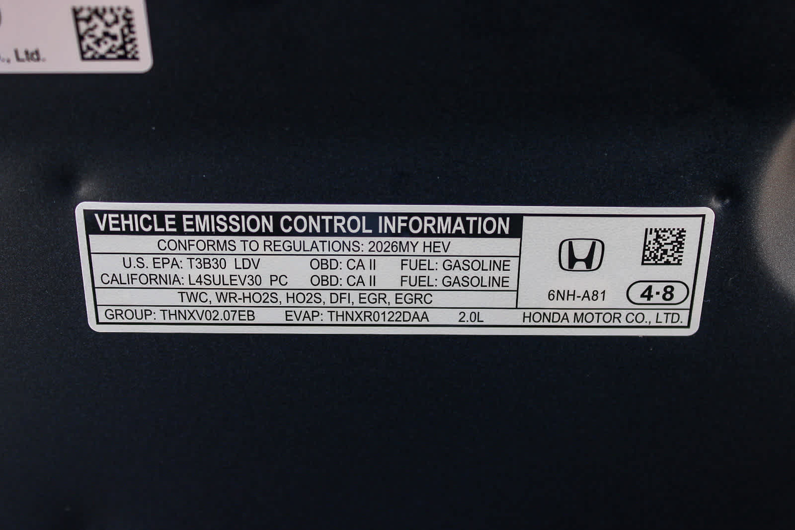 New 2026 Honda Accord EX-L image 14