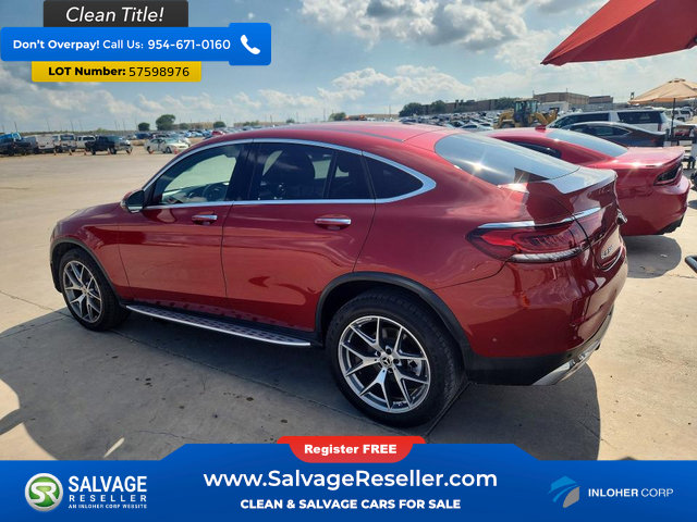 Used 2020 Mercedes-Benz GLC 300 4MATIC Coupe w/ AMG Line image 3