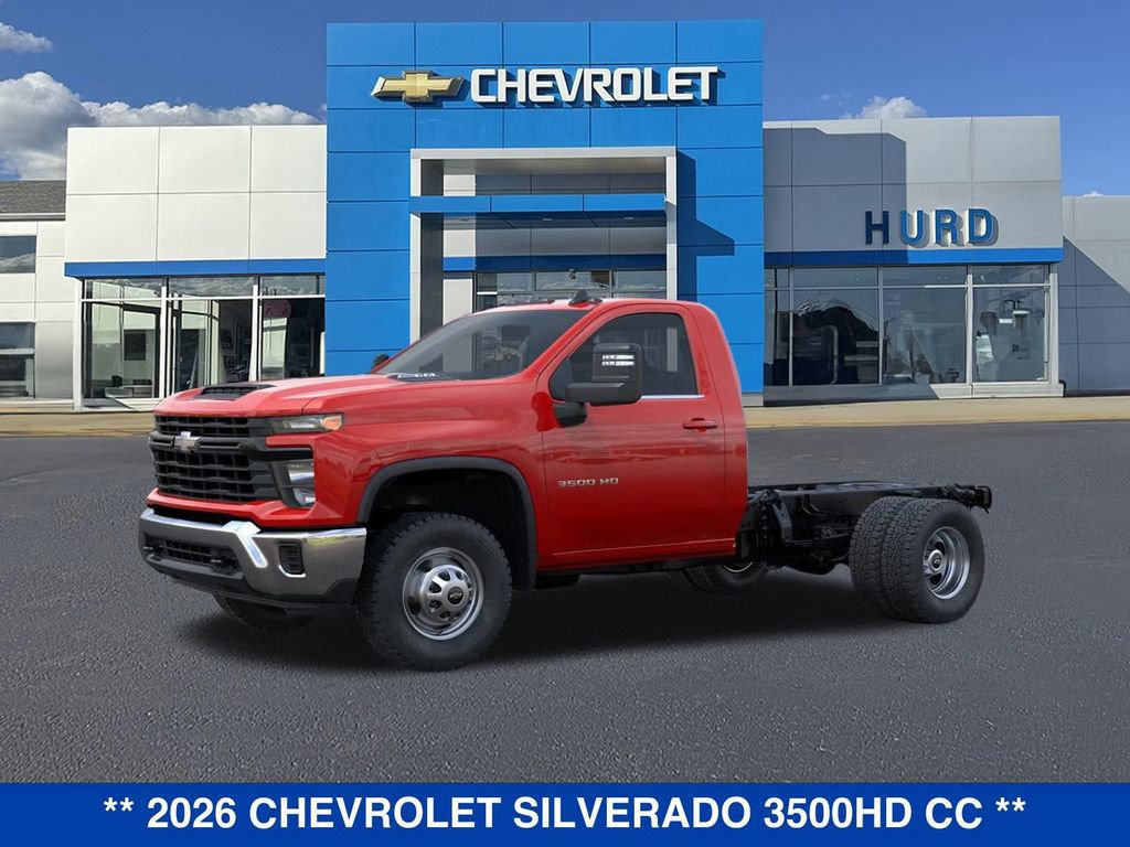 New 2026 Chevrolet Silverado 3500 W/T w/ WT Convenience Package AWD/4WD image 3