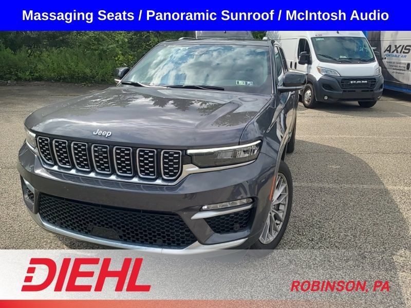Used 2023 Jeep Grand Cherokee Summit w/ Luxury Tech Group V AWD/4WD video 2