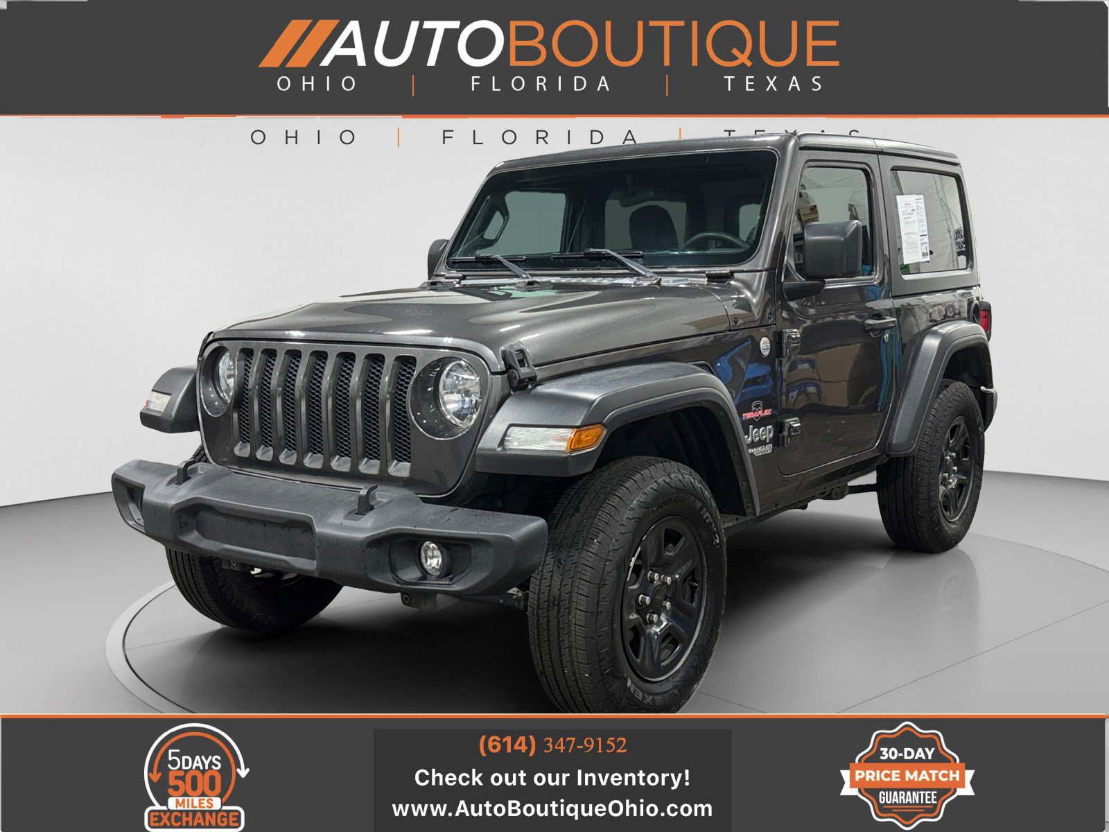 Used 2019 Jeep Wrangler Sport