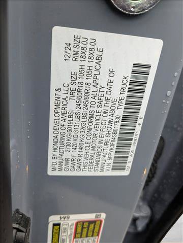 Certified 2025 Honda Ridgeline Black Edition video 3