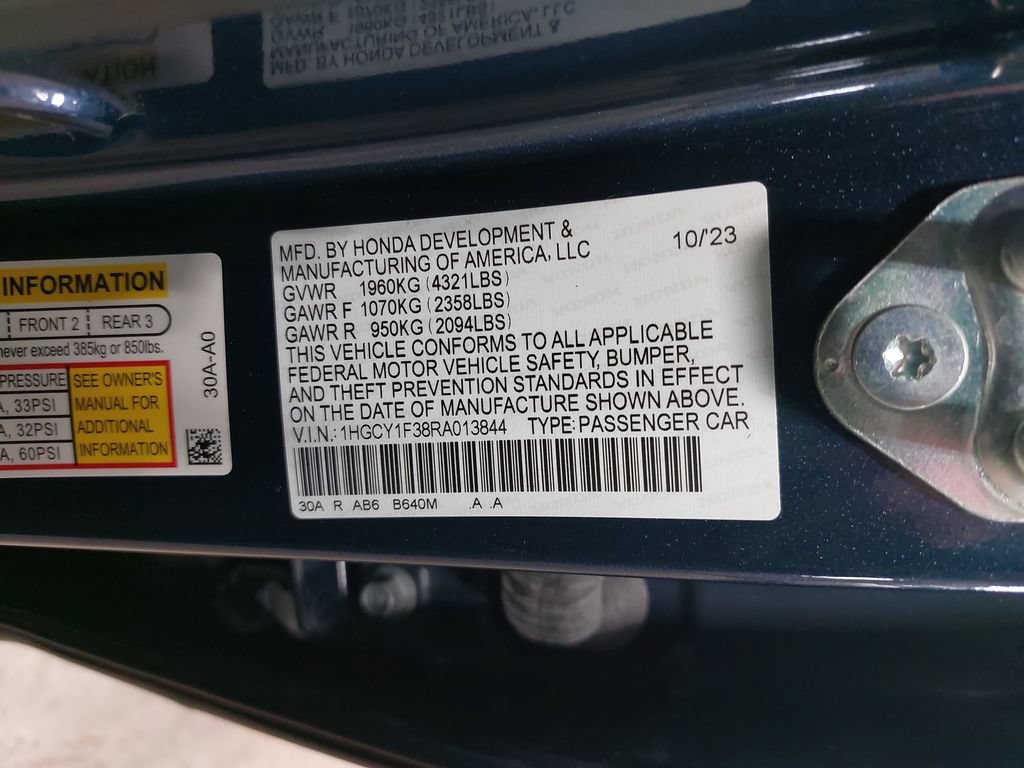Used 2024 Honda Accord EX image 34