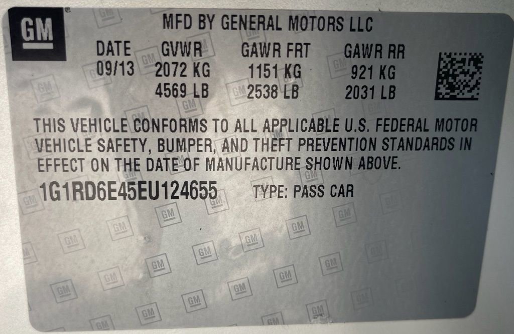 Used 2014 Chevrolet Volt Premium w/ Premium Trim Package image 36