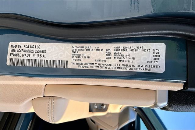 New 2026 Jeep Grand Cherokee Limited AWD/4WD image 17