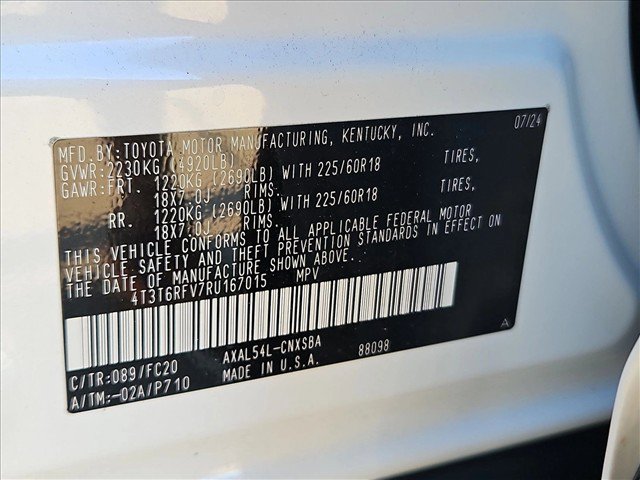 Used 2024 Toyota RAV4 SE AWD/4WD image 25