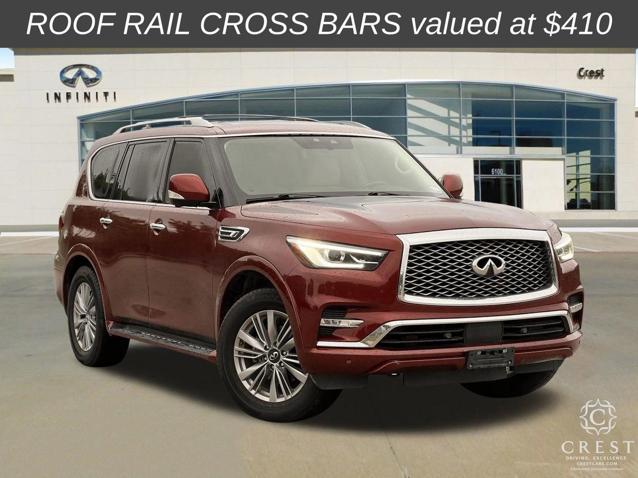 Used 2021 INFINITI QX80 Luxe w/ Cargo Package RWD video 1