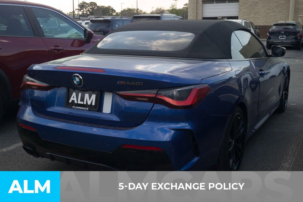Used 2021 BMW M440i Convertible w/ Premium Package RWD image 3