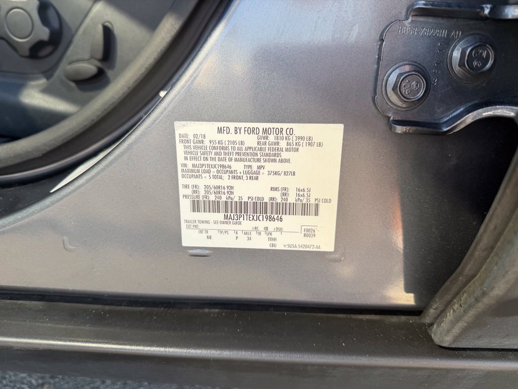 Used 2018 Ford EcoSport SE FWD image 35