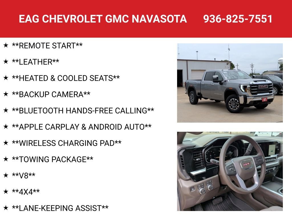 New 2026 GMC Sierra 2500 SLT w/ SLT Convenience Package AWD/4WD image 4