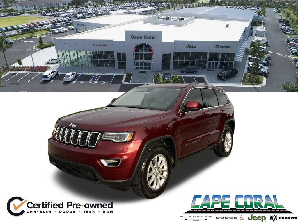 Certified 2021 Jeep Grand Cherokee Laredo w/ Security & Convenience Group RWD image 1