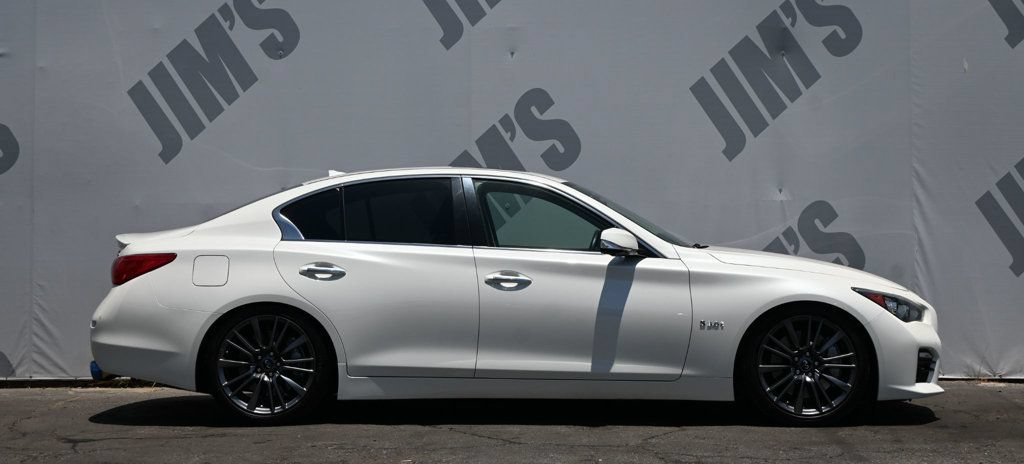 Used 2016 INFINITI Q50 Red Sport 400 RWD image 4
