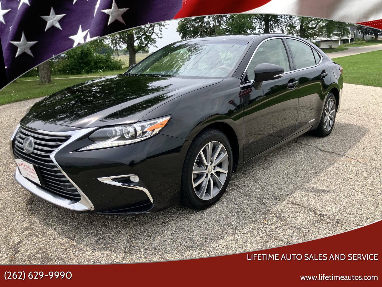 Used 2016 Lexus ES 300h w/ Luxury Package w/Wood Trim