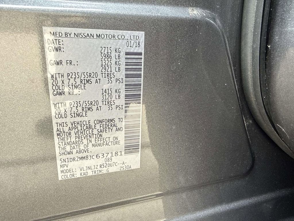 Used 2018 Nissan Pathfinder Platinum image 33