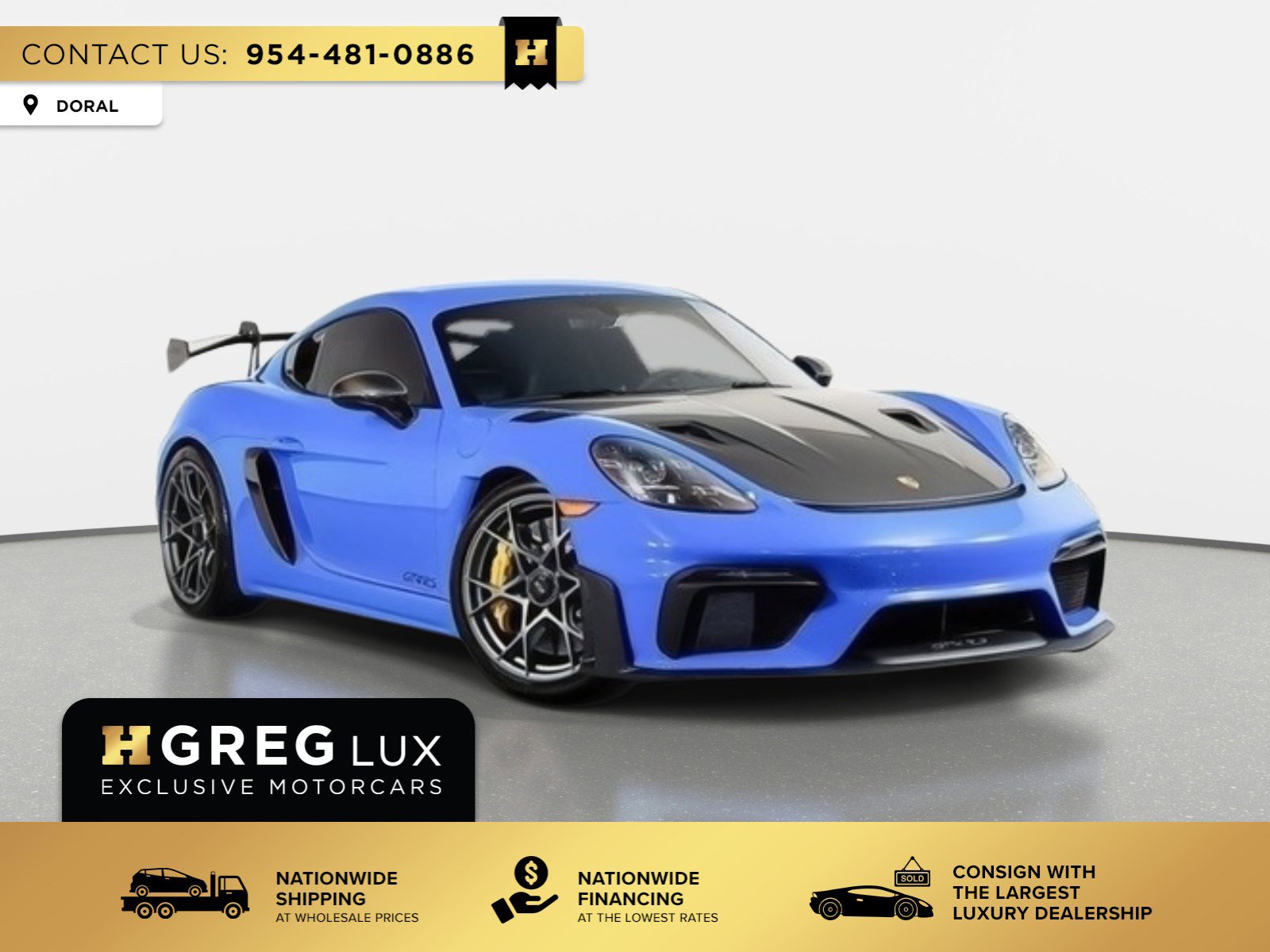 Used 2024 Porsche 718 Cayman GT4 RS RWD image 1