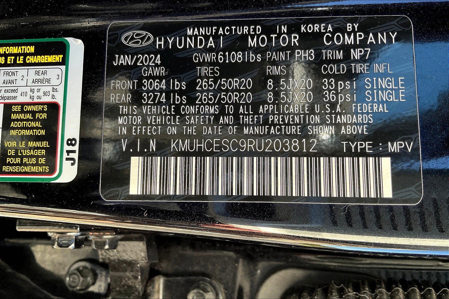 Used 2024 Genesis GV80 3.5T image 34