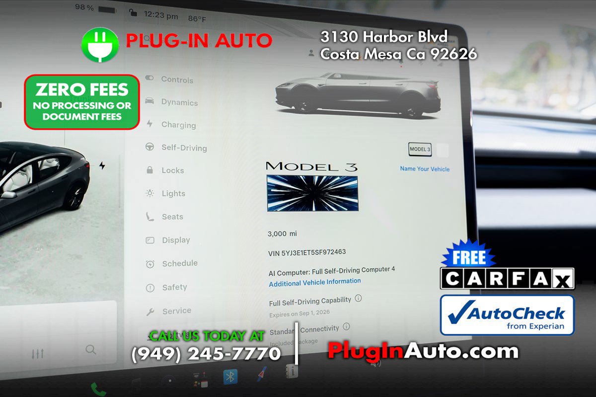 Used 2025 Tesla Model 3 Performance AWD/4WD image 34