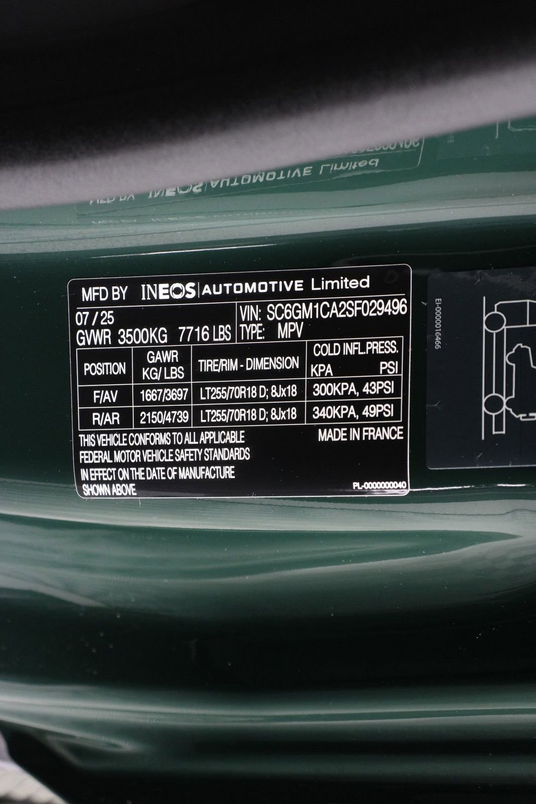 New 2025 INEOS Grenadier Fieldmaster Edition image 22