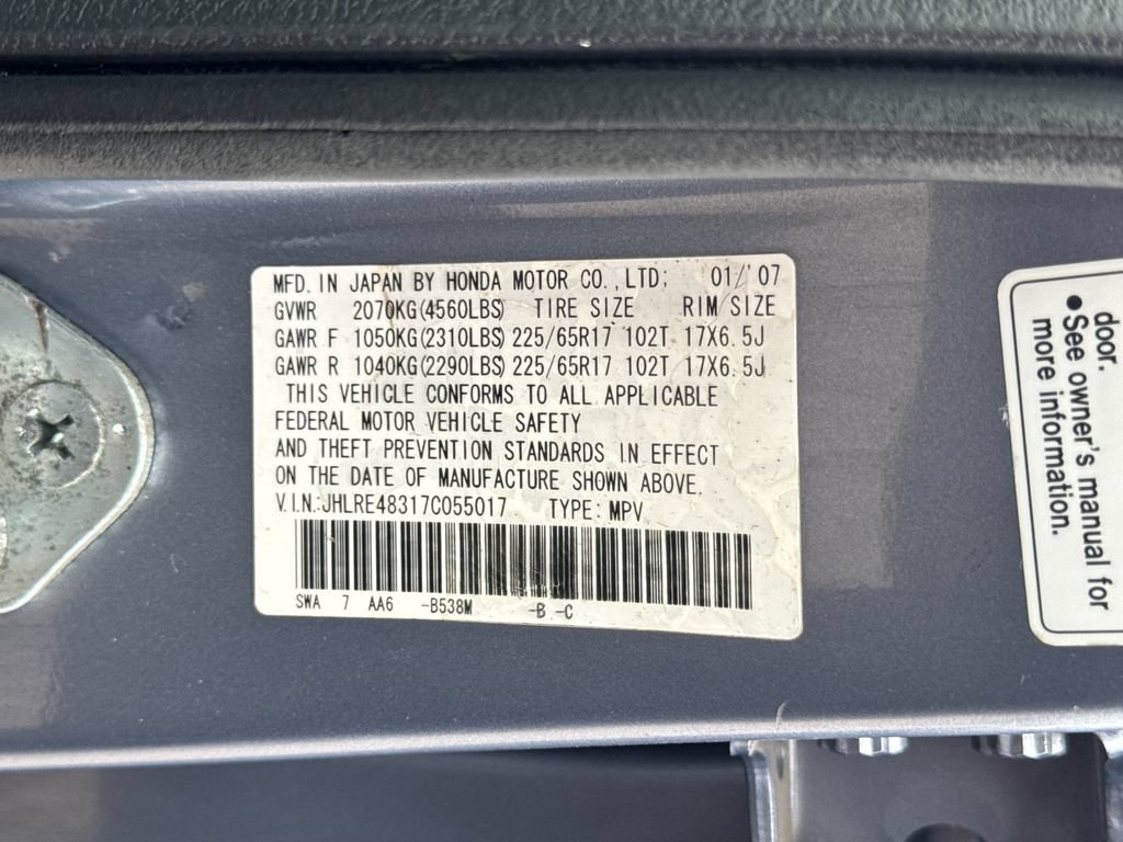 Used 2007 Honda CR-V LX image 27