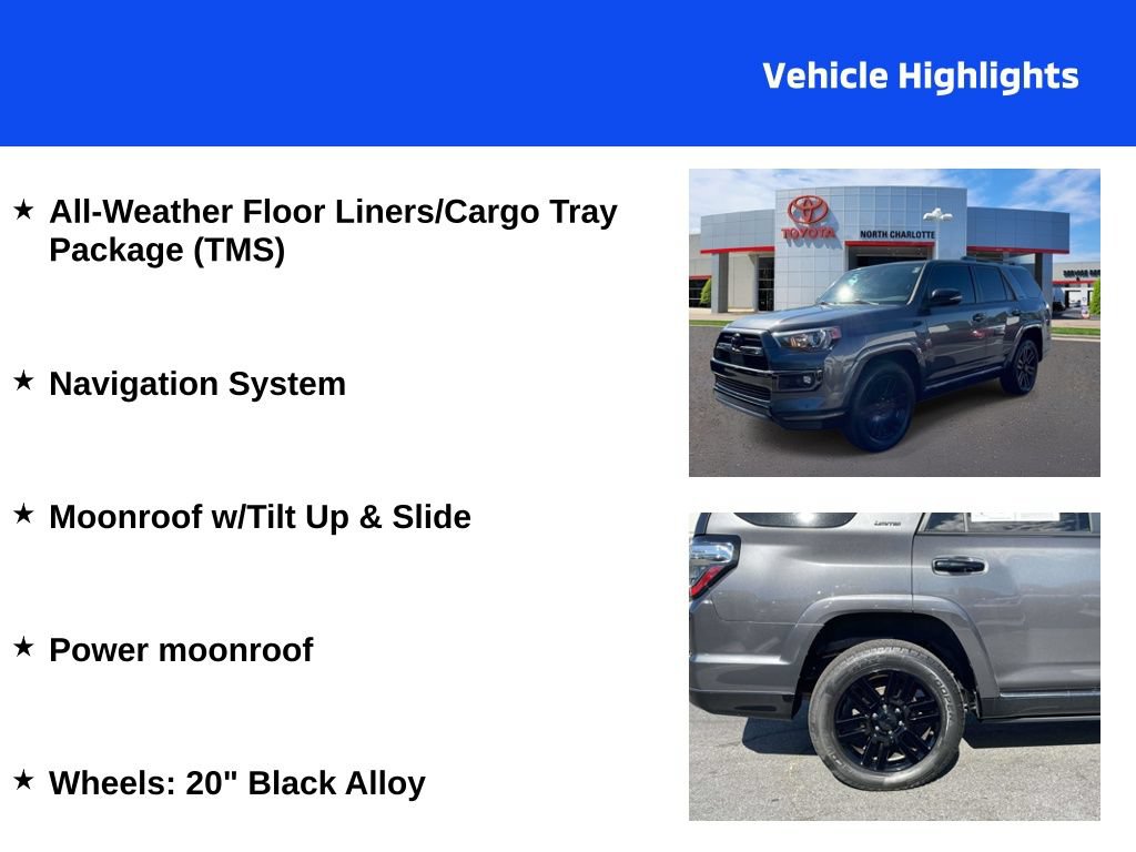 Used 2021 Toyota 4Runner Nightshade AWD/4WD image 4