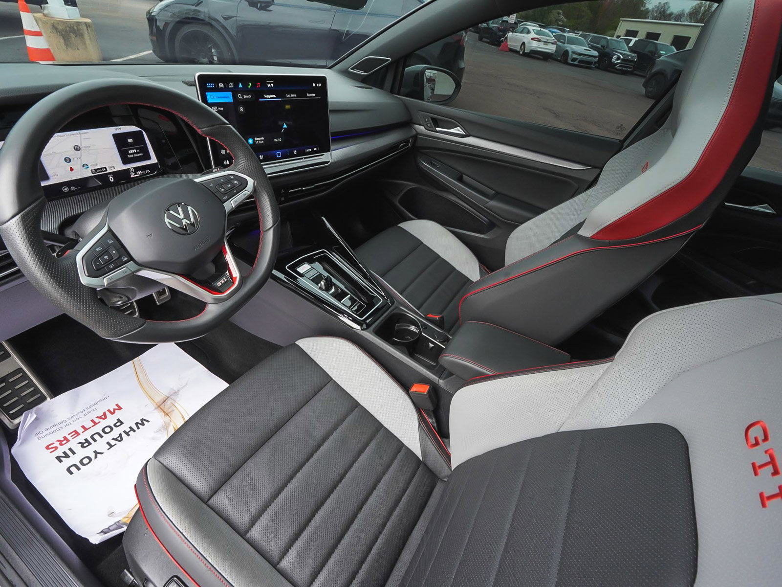 Used 2025 Volkswagen GTI SE w/ SE Leather Seating Package FWD image 15