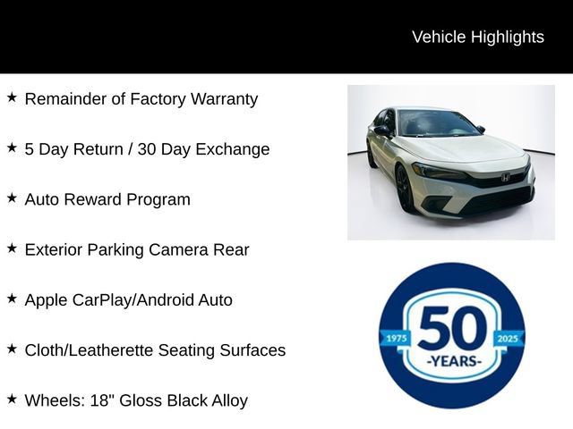 Used 2024 Honda Civic Sport image 8