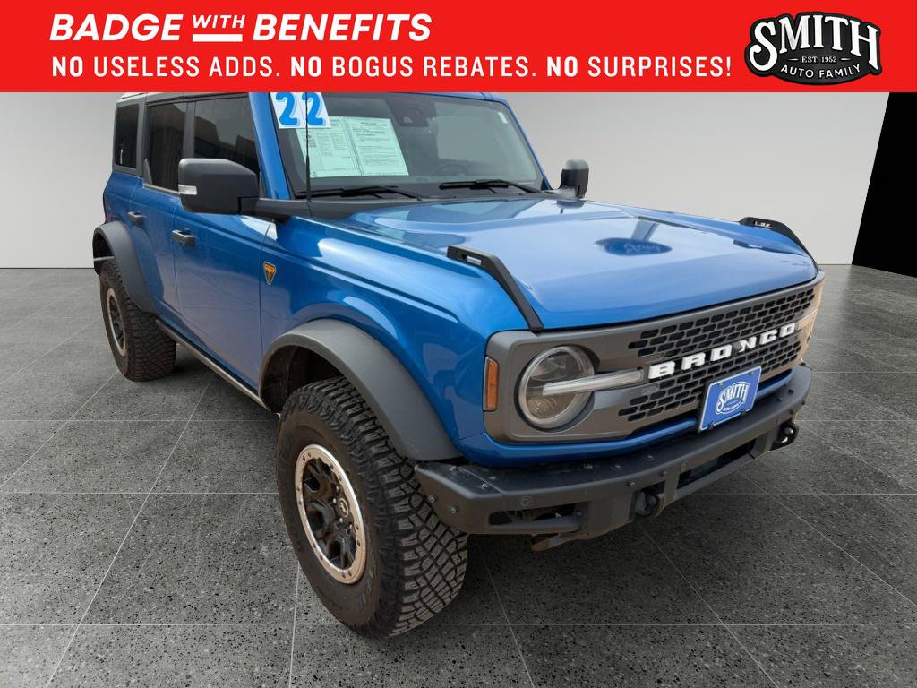 Used 2022 Ford Bronco Badlands w/ Sasquatch Package AWD/4WD image 1