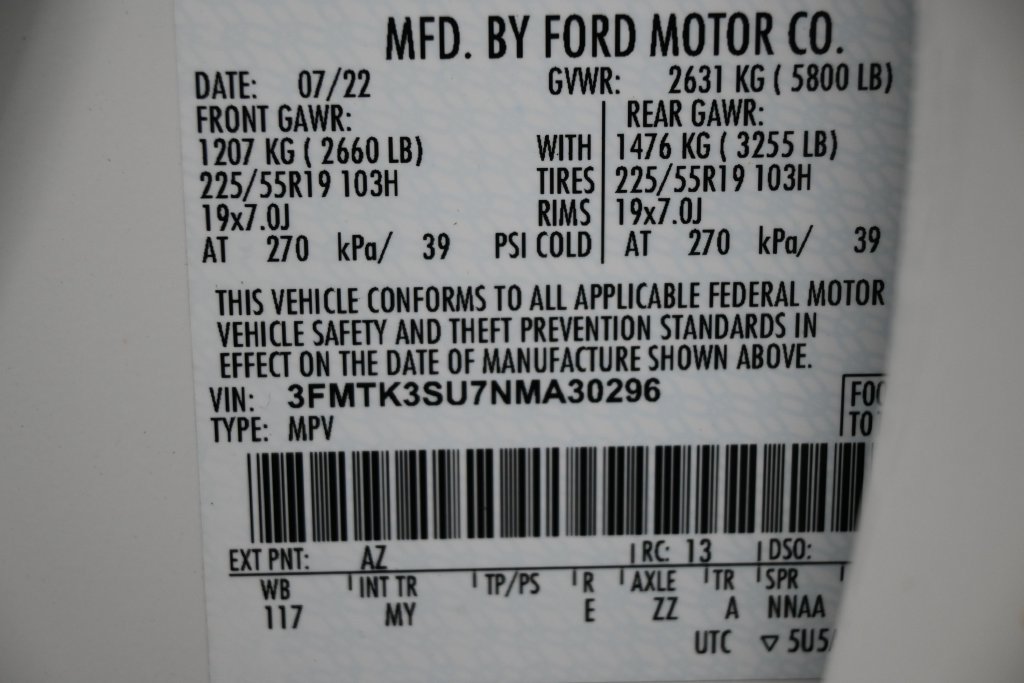 Used 2022 Ford Mustang Mach-E Premium AWD/4WD image 7