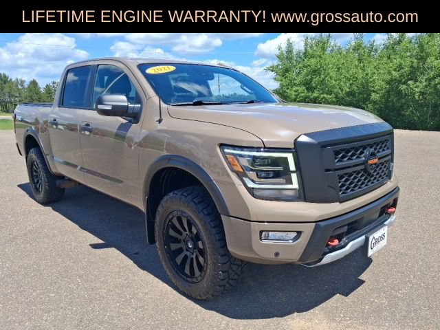 Used 2021 Nissan Titan PRO-4X w/ Pro-4x Convenience Package AWD/4WD image 2